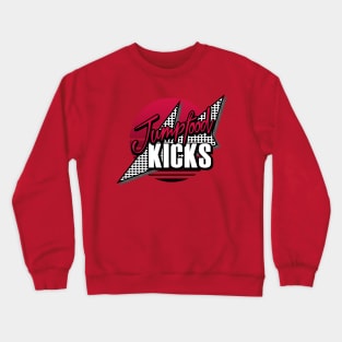 Jumpfood Kicks-Jordan Red Crewneck Sweatshirt